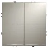 Проходной переключатель двухклавишный с подсветкой Voltum S70 VLS020403 (кашемир) VLS020403 - 1