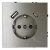 Розетка с USB, A+C Voltum S70 VLS040504 (шелк) VLS040504 - 3
