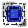 Перекрестный переключатель одноклавишный Voltum S70 VLS010508 (черный матовый) VLS010508 - 3