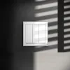 Выключатель трехклавишный Voltum S70 VLS030101 (белый глянцевый) VLS030101 - 2