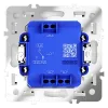 Проходной переключатель одноклавишный Voltum S70 VLS010301 (белый глянцевый) VLS010301 - 6