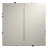 Выключатель двухклавишный Voltum S70 VLS020103 (кашемир) VLS020103 - 1