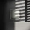 Проходной переключатель одноклавишный с подсветкой Voltum S70 VLS010405 (сталь) VLS010405 - 2