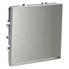 Проходной переключатель одноклавишный с подсветкой Voltum S70 VLS010405 (сталь) VLS010405 - 5