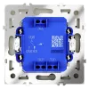 Проходной переключатель одноклавишный с подсветкой Voltum S70 VLS010405 (сталь) VLS010405 - 6
