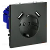 Розетка с USB, А+А Voltum S70 VLS040406 (титан) VLS040406 - 4