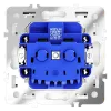 Розетка с защитными шторками и крышкой Voltum S70 VLS040301 (белый глянцевый) VLS040301 - 5