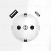 Розетка с USB, A+C Voltum S70 VLS040501 (белый глянцевы VLS040501 - 3