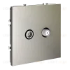 Розетка телевизионная Voltum S70 VLS060404 (шелк) VLS060404 - 4