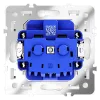 Розетка Voltum S70 VLS040101 (белый глянцевый) VLS040101 - 7
