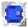 Проходной переключатель одноклавишный Voltum S70 VLS010302 (белый матовый) VLS010302 - 5