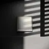 Проходной переключатель одноклавишный с подсветкой Voltum S70 VLS010404 (шелк) VLS010404 - 2