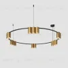 Подвесная люстра Denkirs Orbit DK4067-BK+SG DK4067-BK+SG - 1