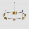 Подвесная люстра Denkirs Orbit DK4067-BK+SG DK4067-BK+SG - 2