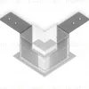 Коннектор угловой Ambrella Light Magnetic 220V GL1039 GL1039 - 2