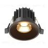 Встраиваемый светильник Maytoni Round DL058-12W2.7K-B DL058-12W2.7K-B - 1