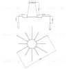 Подвесная люстра ImperiumLoft Wireflow 279381-22 279381-22 - 2