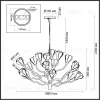 Подвесная люстра Odeon Light Gardi Modern 5090/18 5090/18 - 5
