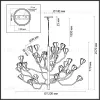 Подвесная люстра Odeon Light Gardi Modern 5090/30 5090/30 - 8