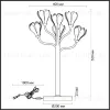 Настольная лампа Odeon Light Gardi Modern 5090/6T 5090/6T - 6