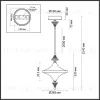 Подвесной светильник Odeon Light Ula L-vision 5404/23L 5404/23L - 6