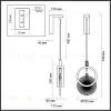 Настенный светильник Odeon Light Mercury Hightech 5421/17WL 5421/17WL - 6