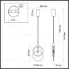 Подвесной светильник Odeon Light Mercury Hightech 5422/17L 5422/17L - 6