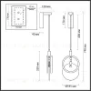 Настенный светильник Odeon Light Mercury Hightech 5422/17WL 5422/17WL - 6