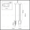 Подвесной светильник Odeon Light Foros Hightech 5437/12L 5437/12L - 7