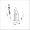 Настольная лампа Odeon Light Foros Hightech 5438/12TL 5438/12TL - 6