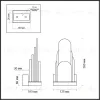 Настенный светильник Odeon Light Foros Hightech 5438/12WL 5438/12WL - 6