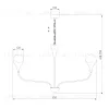 Подвесная люстра Eurosvet 60169/8 никель Smart a068277 60169/8 никель Smart - 5