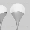 Подвесная люстра Eurosvet 60169/6 никель Smart a068276 60169/6 никель Smart - 5
