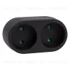 Сетевой разветвитель Uniel S-ES2-16O BLACK UL-00011234 S-ES2-16O BLACK - 1