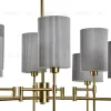 Люстра на штанге Indigo Plisse 13033/8R Brass V000537 V000537 - 4