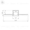 Алюминиевый профиль Arlight FANTOM-BENT-W12-TOP-2000 ANOD 040327(1) 040327(1) - 5