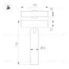Трековый магнитный светильник Arlight MAG-SPOT-25-R120-12W Day4000 050076 050076 - 4