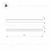 Трековый магнитный светильник Arlight MAG-DOTS-25-L600-18W Warm3000 050054 050054 - 3