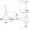 Встраиваемый светильник Ambrella Light Techno Spot Standard Tech TN102722 TN102722 - 9