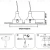Встраиваемый светильник Ambrella Light Techno Spot Standard Tech TN102735 TN102735 - 13