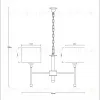 Подвесная люстра Arte Lamp Jamie A4090LM-5BK A4090LM-5BK - 3