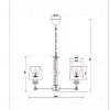 Подвесная люстра Arte Lamp Brocca A4093LM-5AB A4093LM-5AB - 2