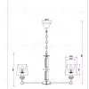Подвесная люстра Arte Lamp Brocca A4093LM-8AB A4093LM-8AB - 2