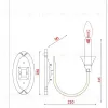 Бра Arte Lamp Collinetta A4094AP-1PB A4094AP-1PB - 2