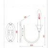 Бра Arte Lamp Collinetta A4094AP-1WH A4094AP-1WH - 2