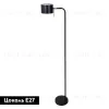 Торшер Arte Lamp Sebastian A7051PN-1BK A7051PN-1BK - 2