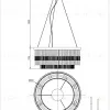 Подвесная люстра Divinare Brillante 6813/17 LM-8 6813/17 LM-8 - 2