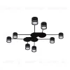 Потолочная люстра Arte Lamp Legacy A8024PL-8BK A8024PL-8BK - 1