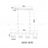 Подвесная люстра Arte Lamp Legacy A8024SP-4WH A8024SP-4WH - 2