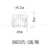 Накладной светильник Arte Lamp Atria A8031PL-1BK A8031PL-1BK - 2
